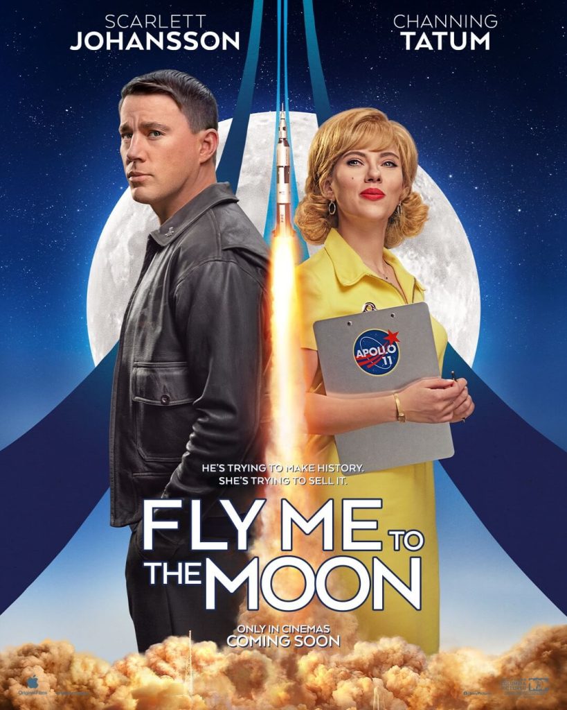 New Posters Unveiled: 'Fly Me to the Moon' Set to Illuminate Cinemas in July 2024 24 Fly Me to the Moon poster 6
