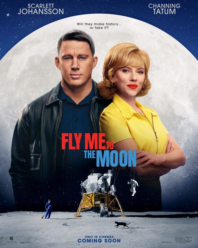 New Posters Unveiled: 'Fly Me to the Moon' Set to Illuminate Cinemas in July 2024 26 Fly Me to the Moon poster 2