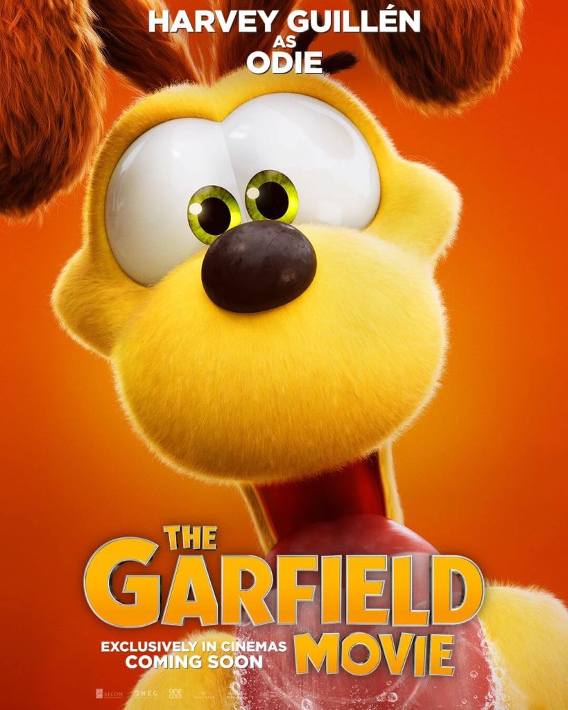 Meet the Cast of “The Garfield Movie” in Theaters May 29 8 Odie
