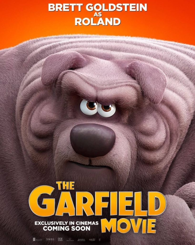Meet the Cast of “The Garfield Movie” in Theaters May 29 12 Roland