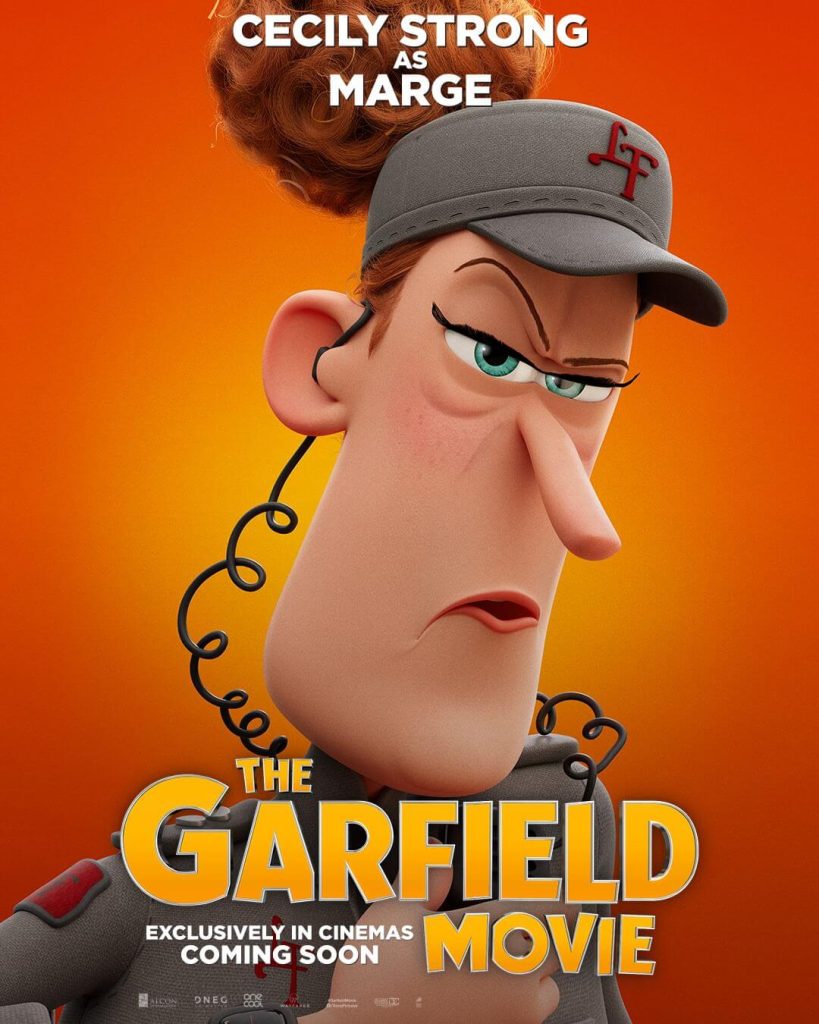 Meet the Cast of “The Garfield Movie” in Theaters May 29 14 Marge