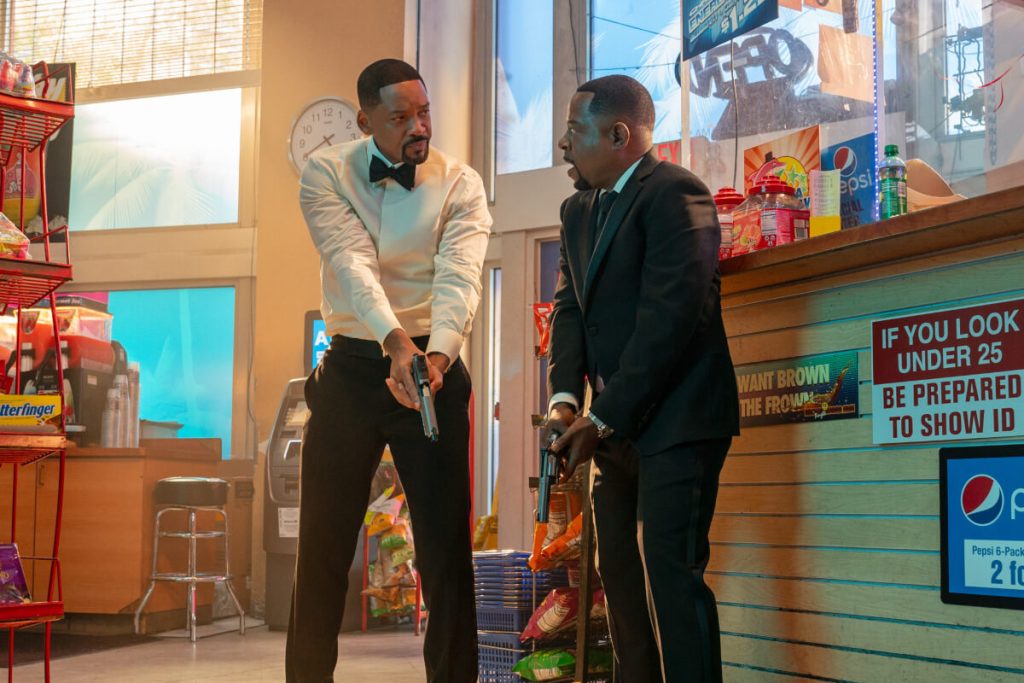 Will Smith and Martin Lawrence host “On The Run Cadet Academy” event in L.A. for “Bad Boys: Ride Or Die,” in Cinemas June 5 22 Bad Boys Ride or Die Will Smith Martin Lawrence production still