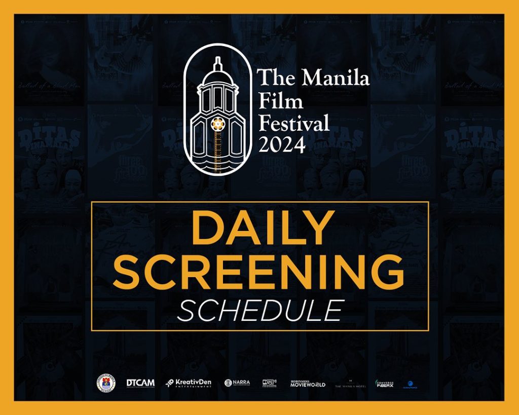 TMFF 2024 Robinsons Cinemas Showtimes