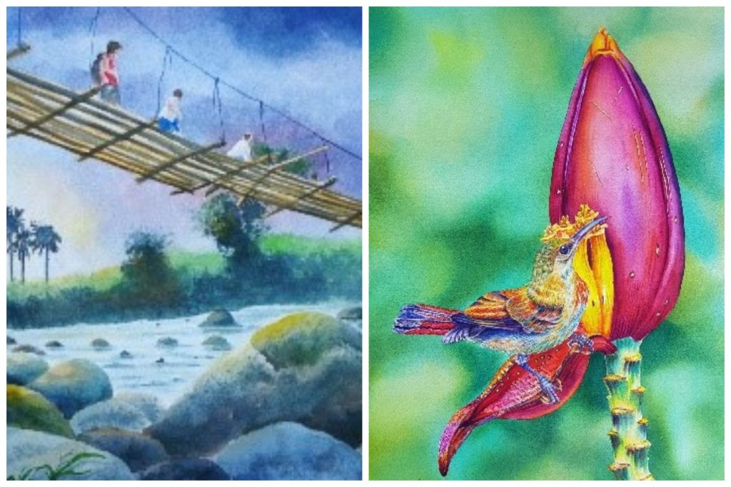 “Fluid Vision”: A celebration of watercolor in ARTablado 81 Artablado2