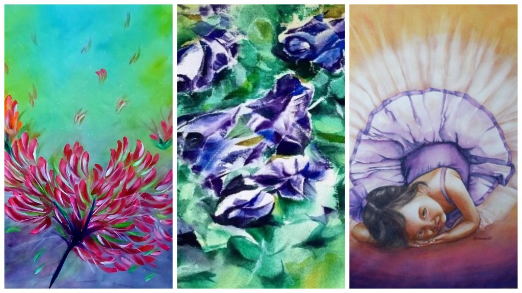 “Fluid Vision”: A celebration of watercolor in ARTablado 82 Artablado3