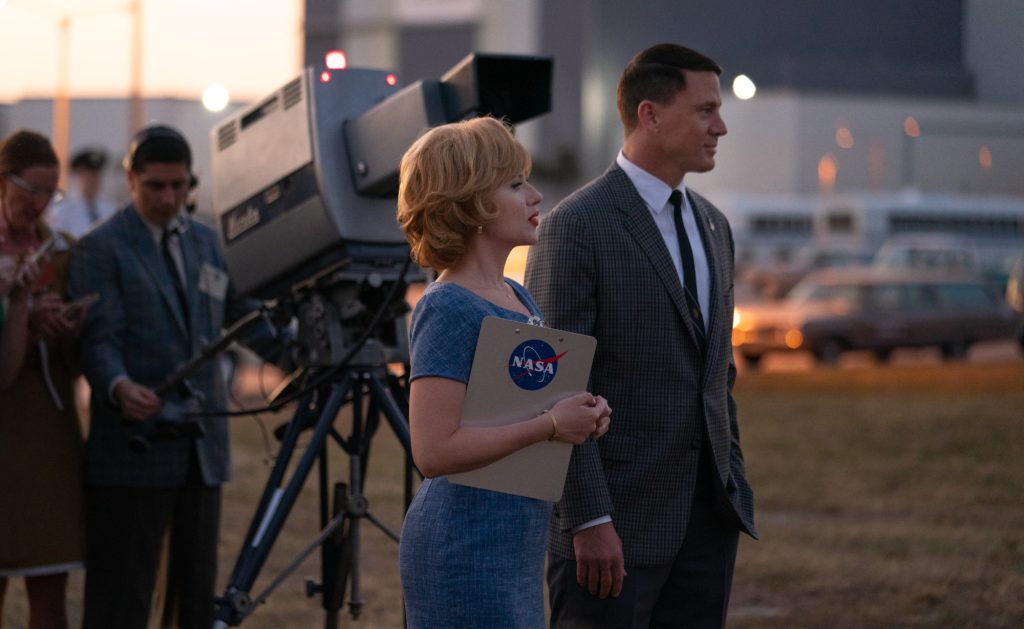 “It just felt right,” producer Scarlett Johansson on playing the “strong woman character” lead in “Fly Me to the Moon,” in cinemas July 10 18 Fly Me to the Moon Scarlett Johansson 3