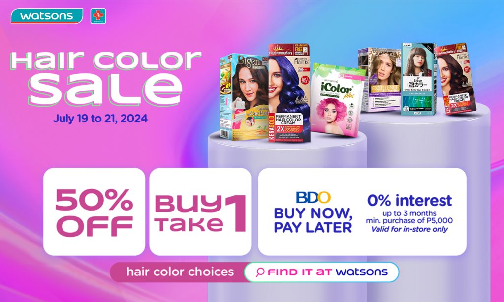 Hair Color Sale 2