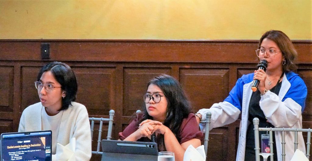 FDCP Project Development Officers Marie Ira Jen Lopez Marcos and Korina Dela Cruz