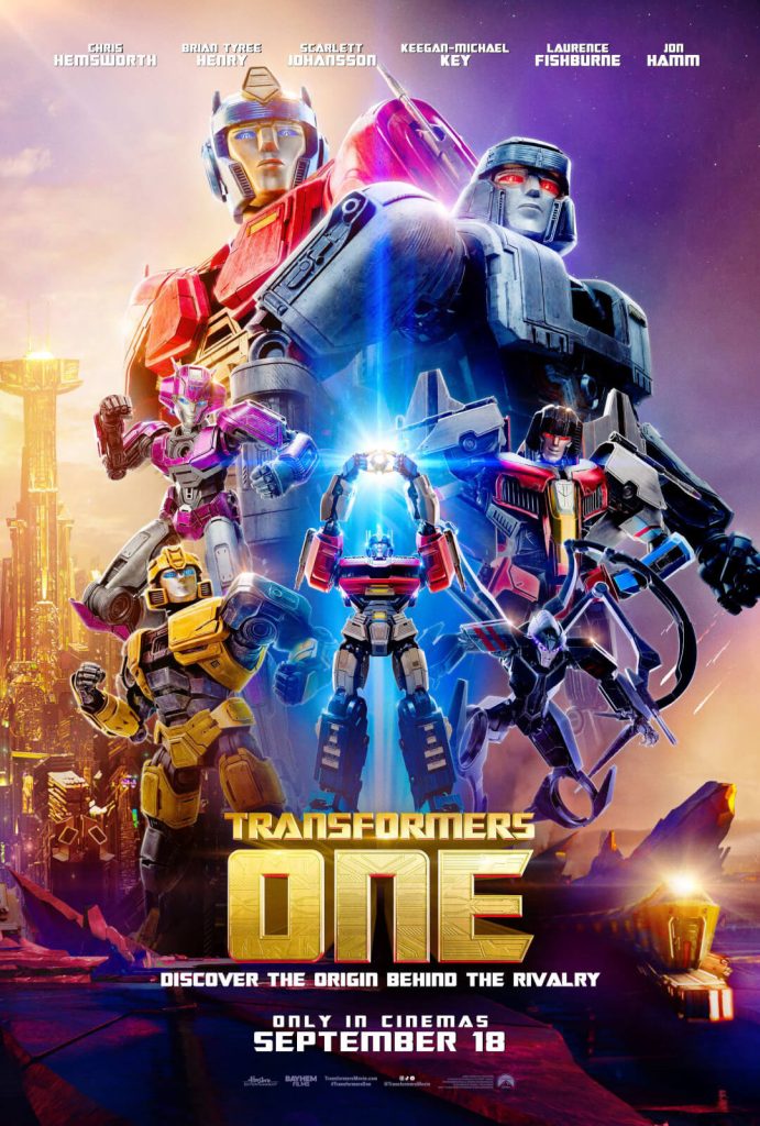 Witness the Epic Beginning: New Trailer for "Transformers One" Unveiled at San Diego Comic-Con 20 TRANSFORMERS ONE International Art One Sheet resized