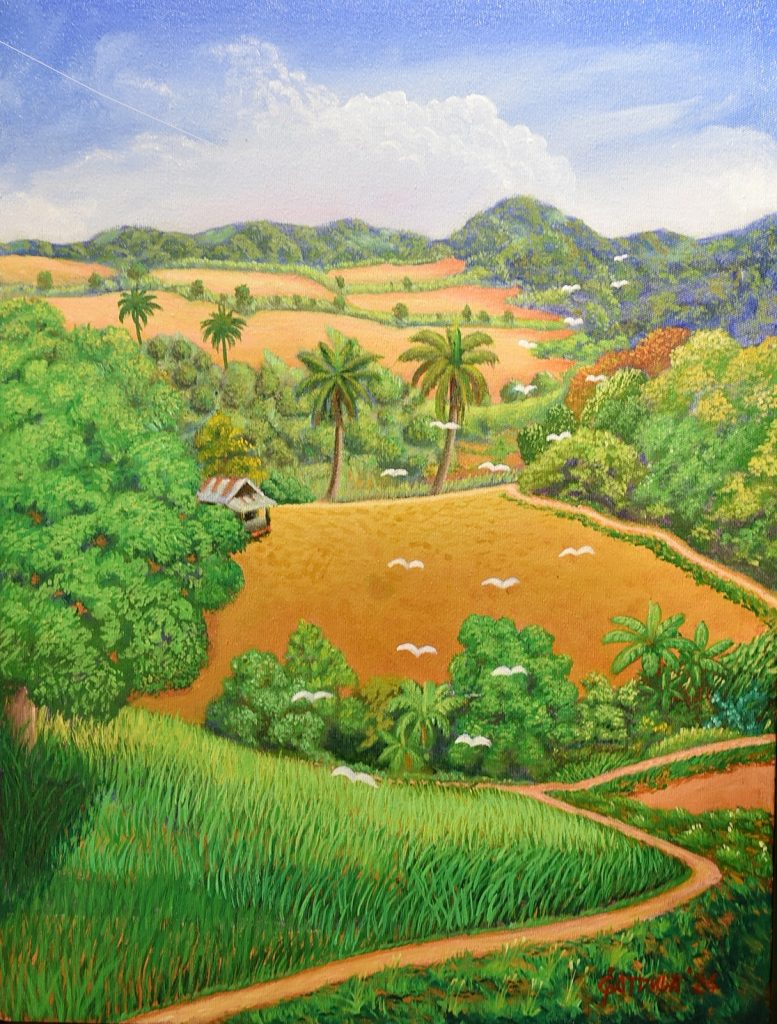 Twin exhibits at ARTablado gather newbies and established artists 45 PR ARTablado Lyrical Landscapes Handang Linang by Juanito Itto Gatdula