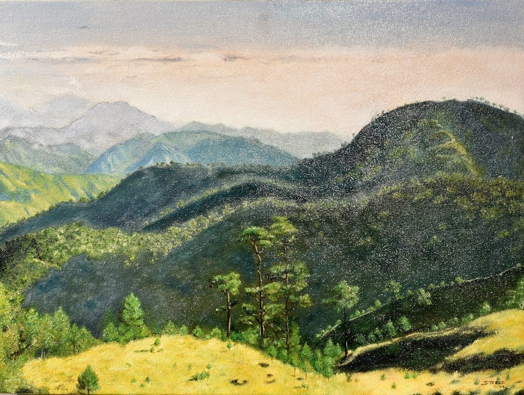 Twin exhibits at ARTablado gather newbies and established artists 48 PR ARTablado Lyrical Landscapes Follow the Trail by Angeli Steele Sarreal