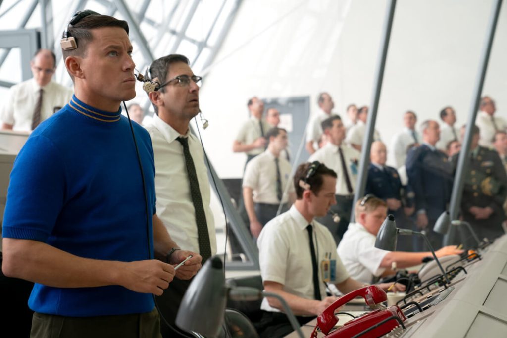 “It's a movie you don’t see get made anymore,” says Channing Tatum of his new movie “Fly Me to the Moon” 12 Fly Me to the Moon Channing Tatum and Ray Romano 1