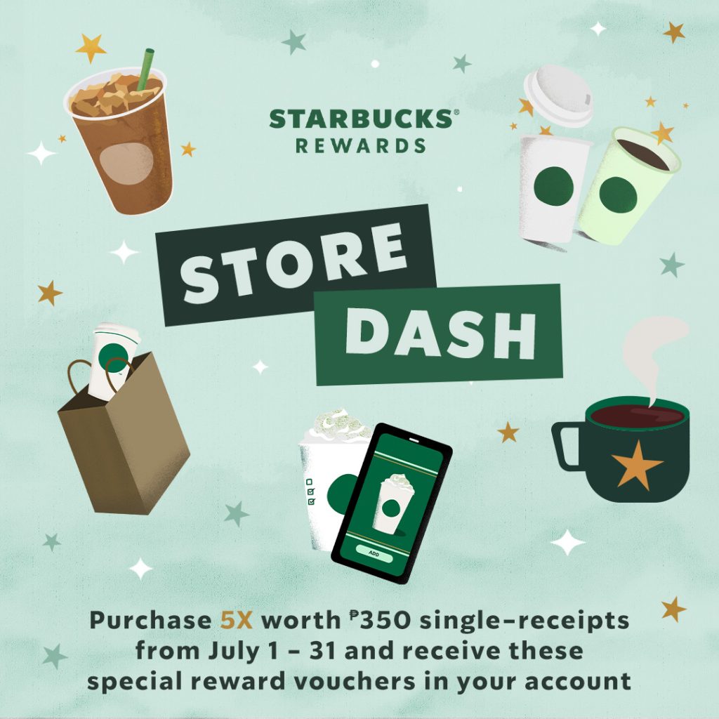 Level Up Your Coffee Run: Score Free Treats with the Starbucks Rewards Store Dash! 32 Starbucks Store Dash KV Individual 1080px Cover Photo