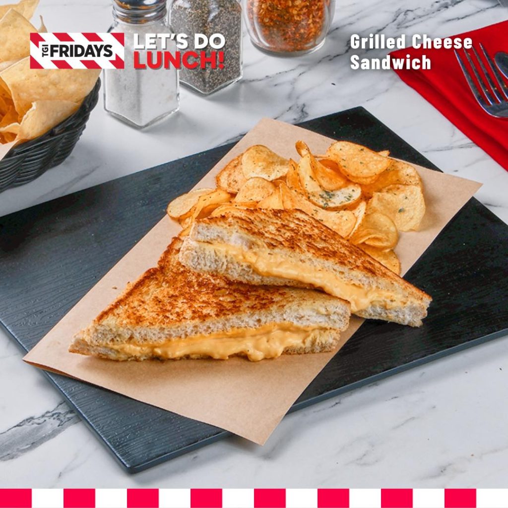 TGIFridays 4 Grilled Cheese Sandwich