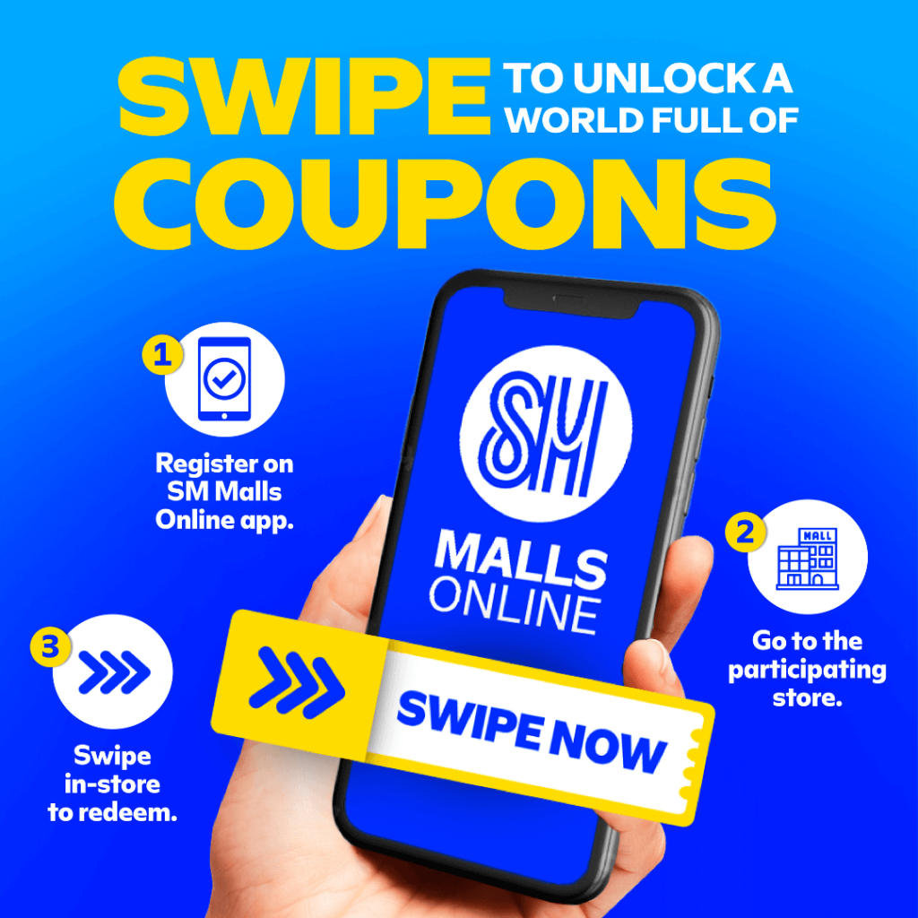 Swipe for July: 6 Best Deals on Coffee, Gifts, & Treats on The SM Malls Online App! 25 SM Malls Online App Advertorial Swipe Coupons