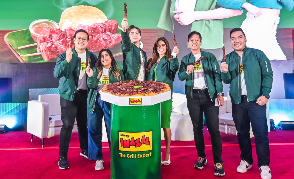 MaThon Love Team endorses Mang Inasal Pork BBQ 1