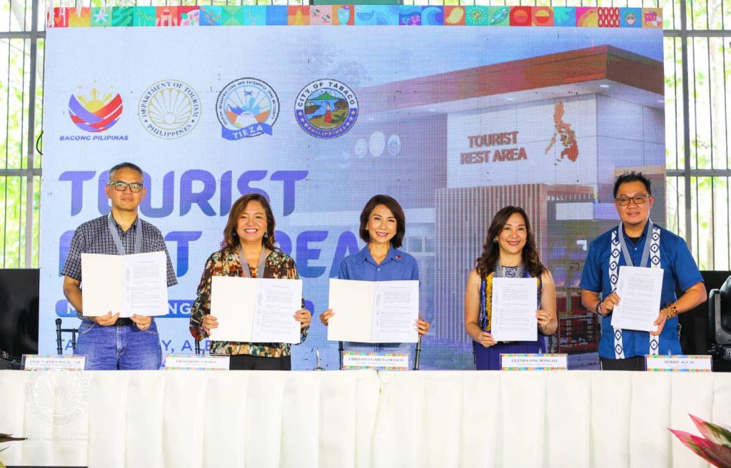 First Ever Modified Eco-Friendly Tourist Rest Area to rise in Bicol Region 2 Main Photo Memorandum of Agreement MOA for the construction