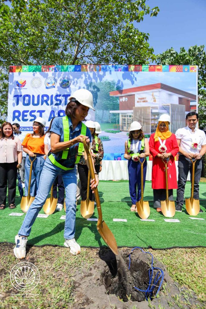 First Ever Modified Eco-Friendly Tourist Rest Area to rise in Bicol Region 4 Tourism Secretary Christina Garcia Frasco Photo 2