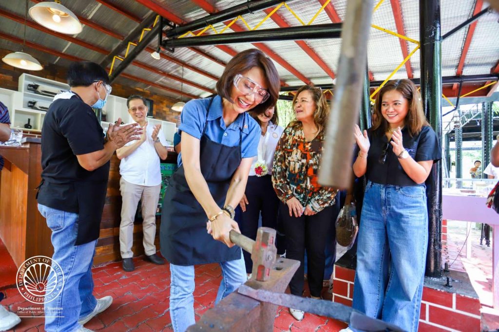First Ever Modified Eco-Friendly Tourist Rest Area to rise in Bicol Region 5 Tourism Secretary Christina Garcia Frasco Photo