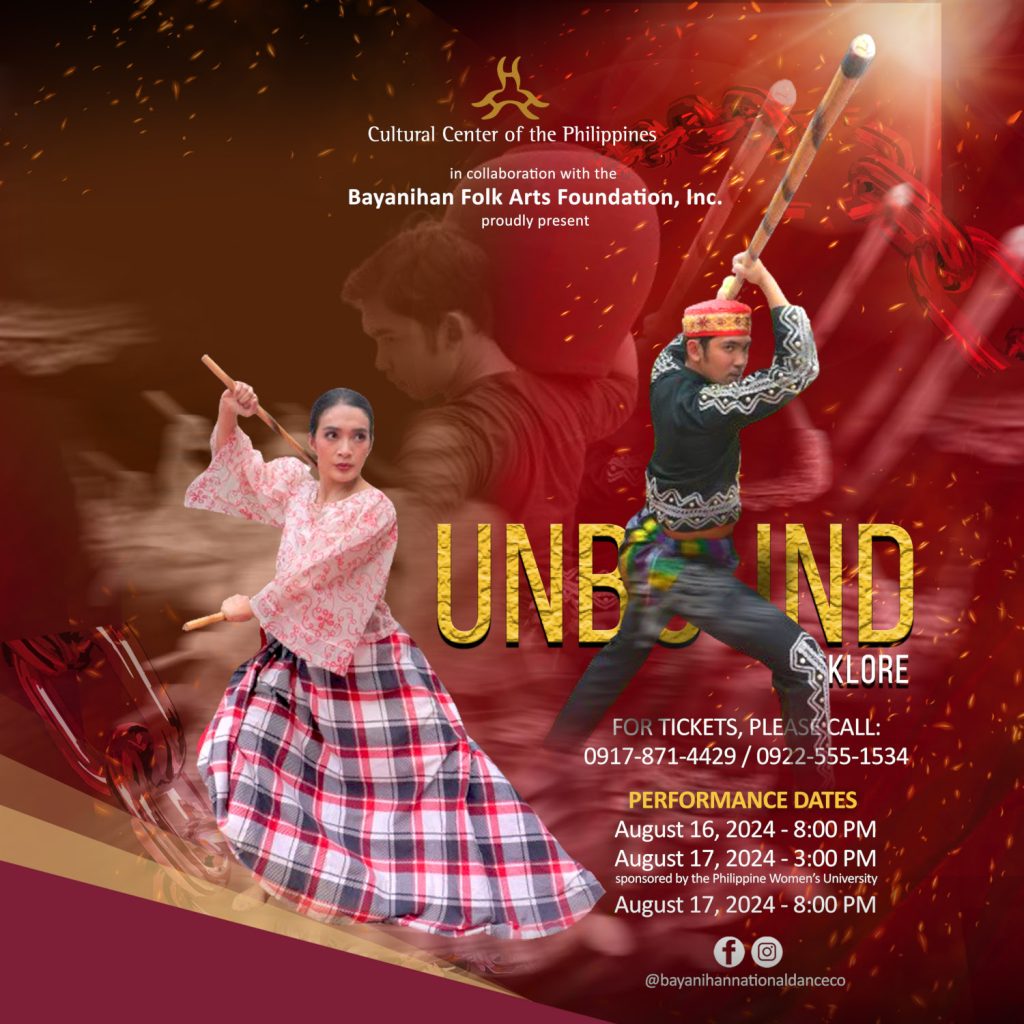 Celebrate August with the Cultural Center of the Philippines 32 Unbound Folklore