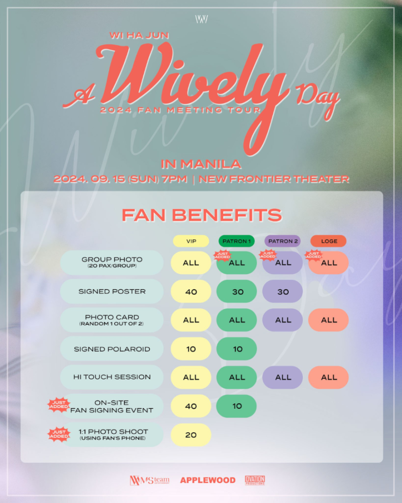 Wi Ha Jun’s 2024 Manila Fan Meet: Upgraded Perks and Special Photo Ops 3 Wi Ha Jun 2