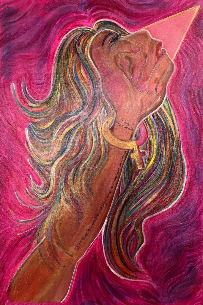Female Narratives in Paint, on Canvas 34 PR ARTablado Her Art Her Story Kaya mo Yan Sis by IMax