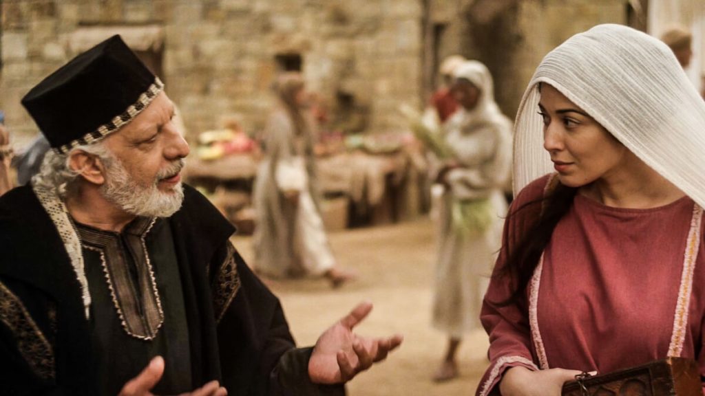 "The Chosen" TV Series Continues to Break New Ground in Bringing the Bible to Life 18 S1 still – Mary and Nicodemus