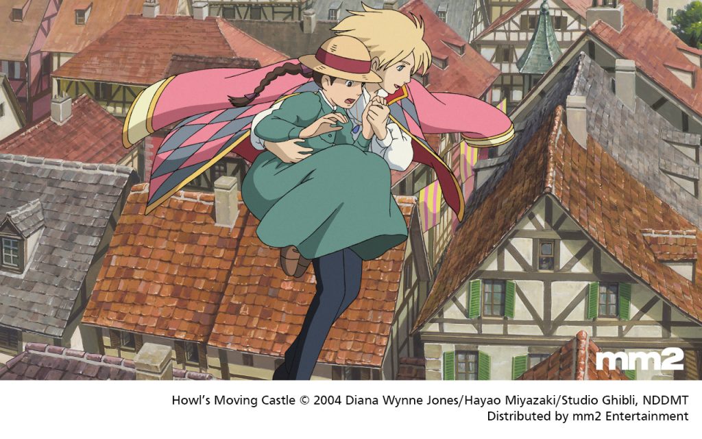 Celebrate Hayao Miyazaki’s Masterpieces at The Studio Ghibli Weekend this November 23 Howls Moving Castle © 2004 Diana Wynne Jones Hayao Miyazaki Studio Ghibli NDDMT