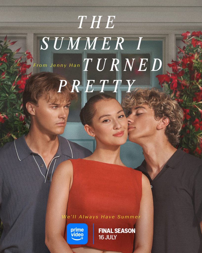 Prime Video Revealed Premiere Date, Tease Art, and Video for the Final Season of 'The Summer I Turned Pretty' 20 NEW Prime Video The Summer I Turned Pretty — Teaser Art EN