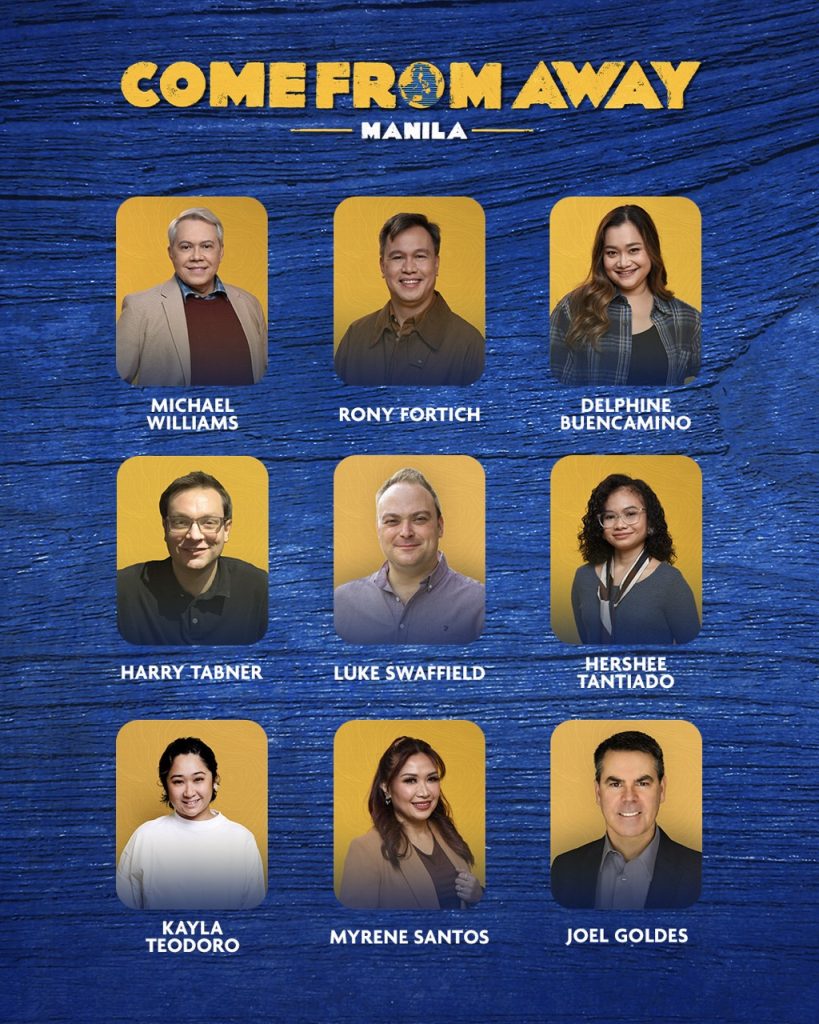 Come From Away to Mark GMG Productions’ First Filipino-Led Production 4 Come From Away MNL CREATIVES ALL Large
