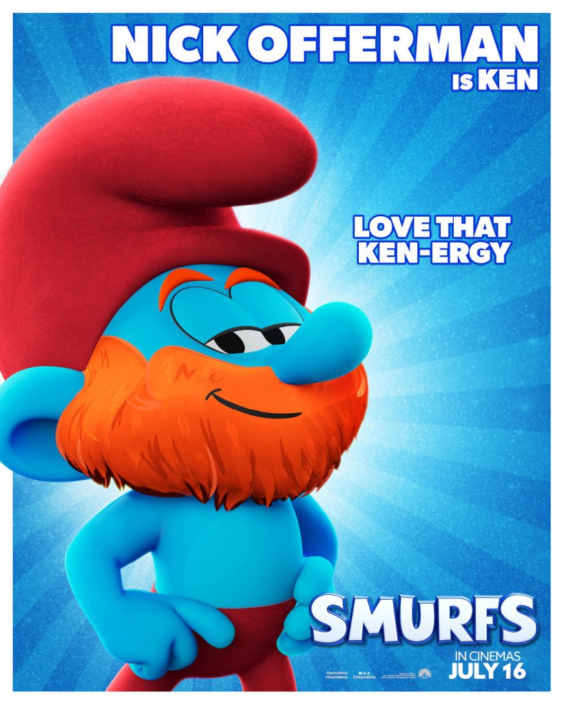 It’s a Smurfin’ Celebration! Meet the All-Star "Smurfs" Cast and See the New Character Posters 4 NICK OFFERMAN