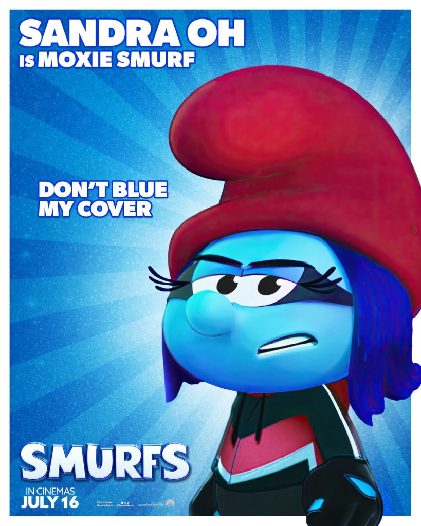It’s a Smurfin’ Celebration! Meet the All-Star "Smurfs" Cast and See the New Character Posters 6 SANDRA OH