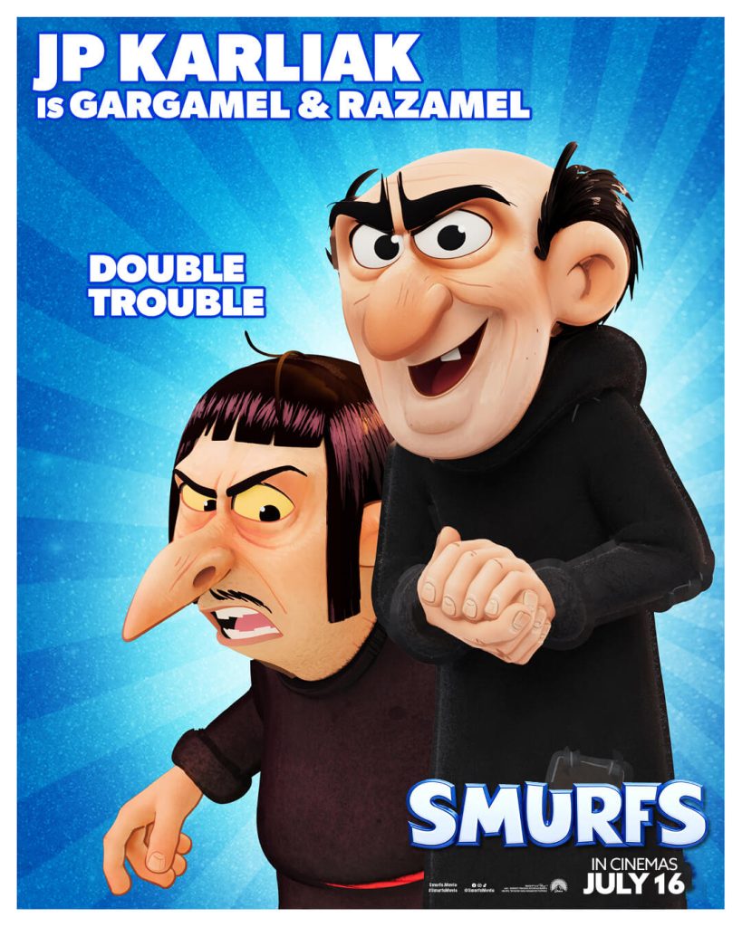 It’s a Smurfin’ Celebration! Meet the All-Star "Smurfs" Cast and See the New Character Posters 10 JP KARLIAK