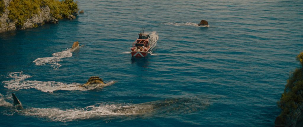 Steven Spielberg and David Koepp Unleash a New Dinosaur Era with "Jurassic World Rebirth" – In PH Cinemas July 2! 2 Mosasaurus Spinosaurus JWR