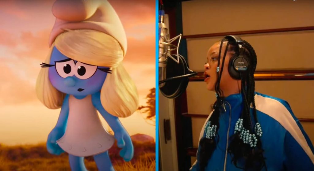 Rihanna Praises the "Smurfs" Voice Cast: “So Many Talented People” — New Featurette Out Now! 2 1