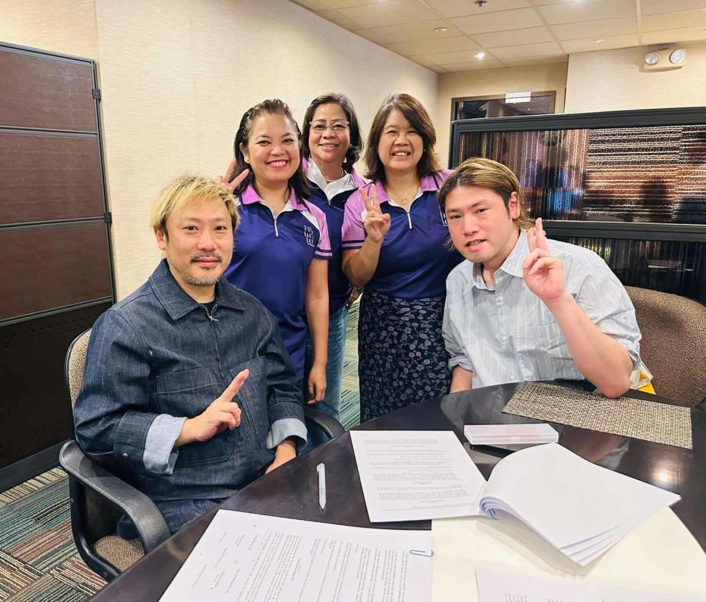 Techno Holdings Corporation To Bring Phiten and Nora Salon To Manila 2 Nora and Techno Holdings teams