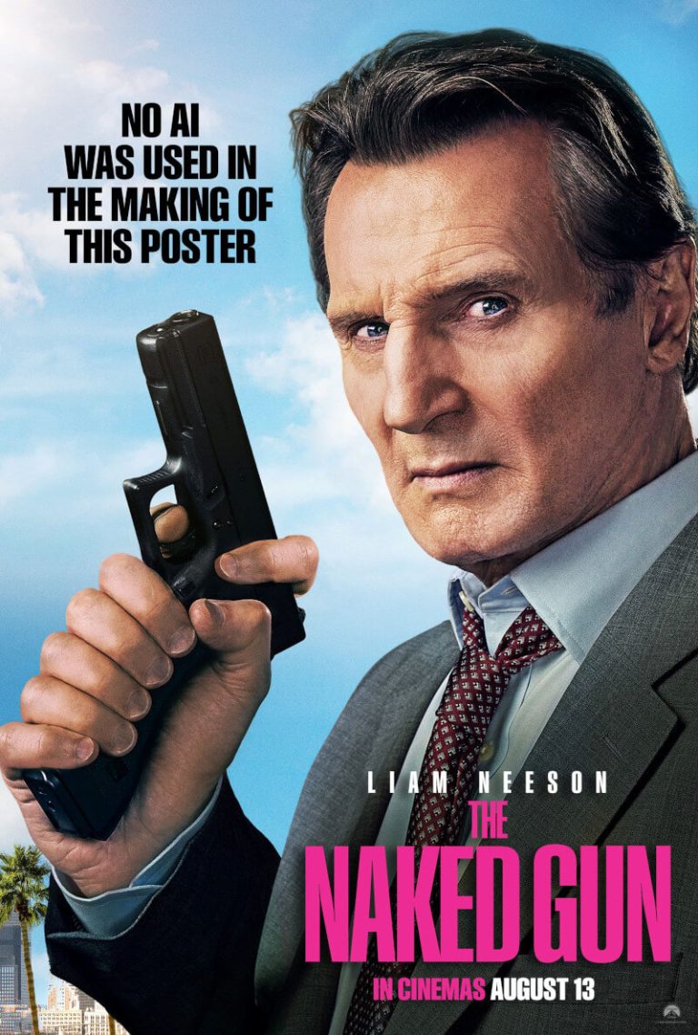 Liam Neeson Goes Full Absurdist in First Look at “The Naked Gun” Reboot