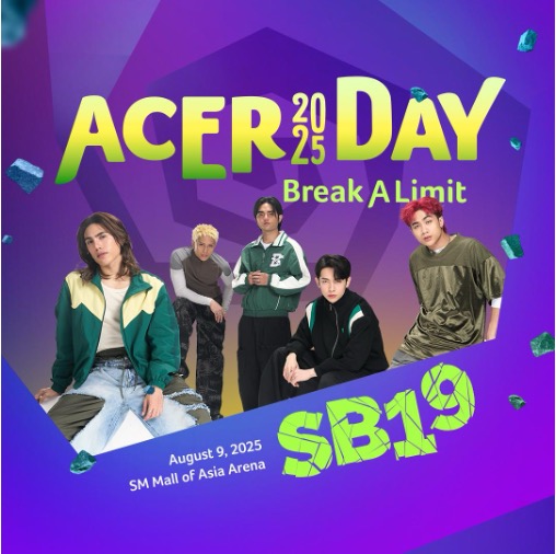 Acer Day 2025 Concert to ‘Break A Limit’ with SB19, Sarah G, G22 & More! 2 Acer Day 2025 SB19