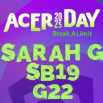 Acer Day 2025 Concert to ‘Break A Limit’ with SB19, Sarah G, G22 & More!