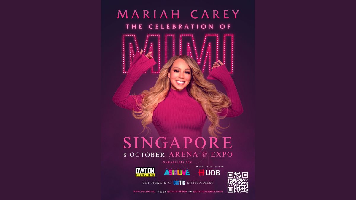 Mariah Carey Brings ‘The Celebration of Mimi’ to Singapore, Presented by Ovation Productions