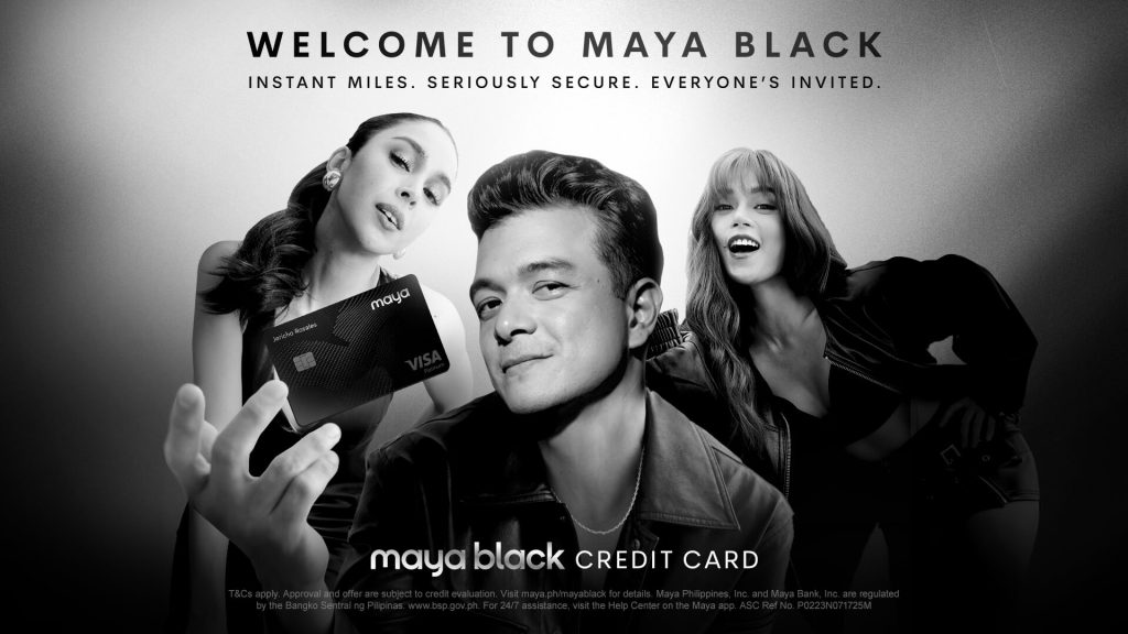 Welcome to Maya Black — The Credit Card of The Experience Generation 4 MBCC Ambassadors KV