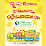 Heart Mate Canola Oil & Robinsons Supermarket’s “Share-the-Love” Campaign Donates ₱5 per Pack to PGH Patients
