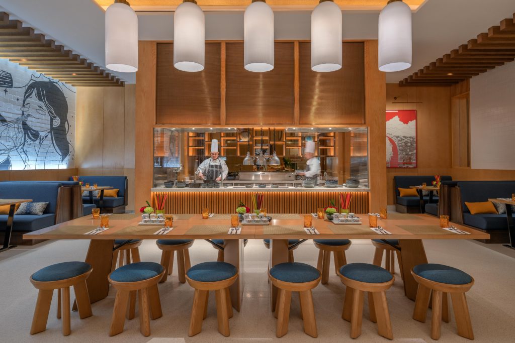 Around the Clock Comfort Food with Lucky Noodles at Solaire Resort North 4 Photo 1 Lucky Noodles Interior with Chefs min