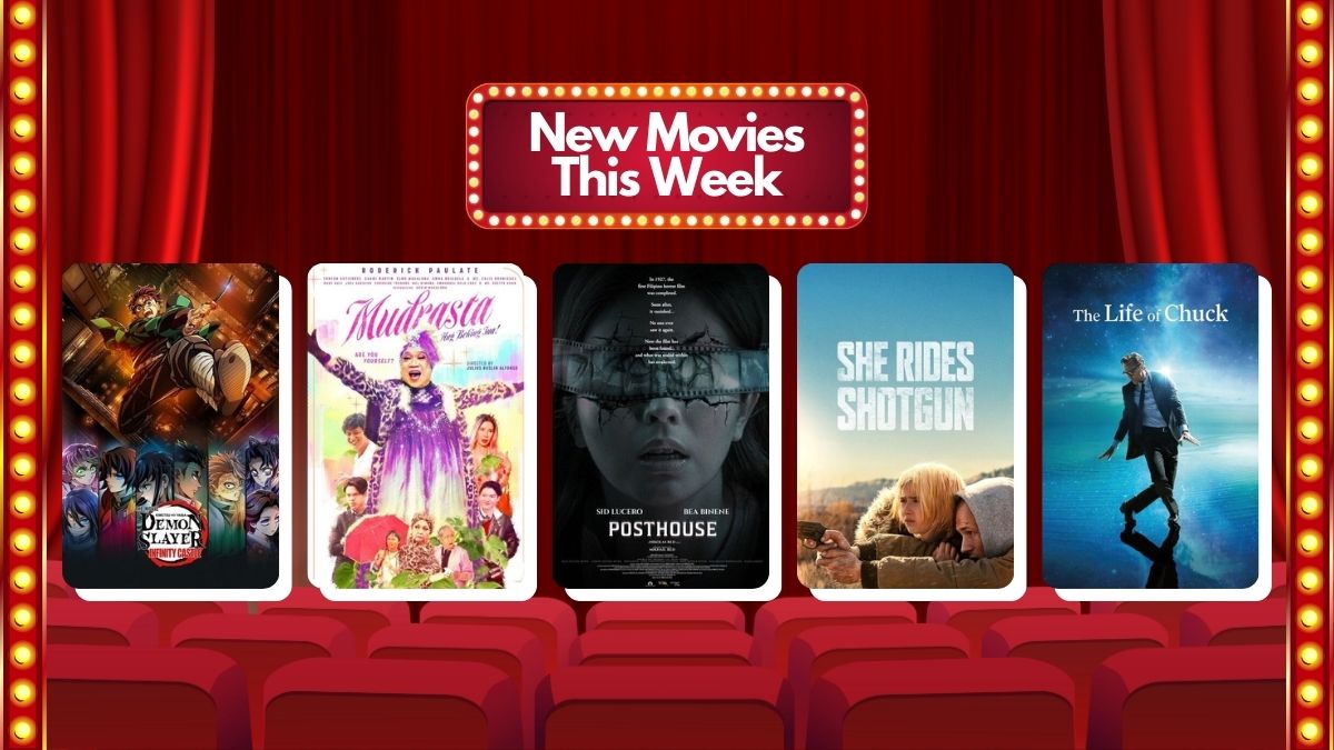 New Movies This Week: Demon Slayer: Kimetsu no Yaiba Infinity Castle, Mudrasta: Ang Beking Ina, She Rides Shotgun, The Life of Chuck, and More!