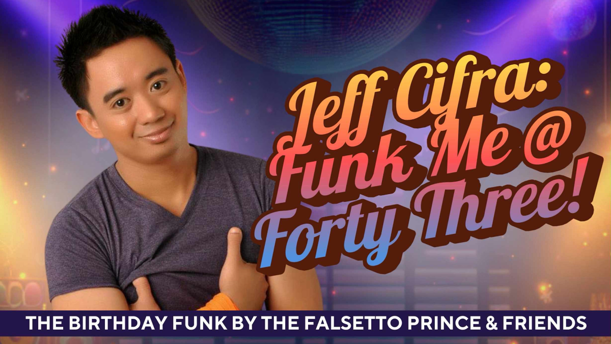 Jeff Cifra Returns Live with Birthday Concert ‘Funk Me @ Forty Three’ This September