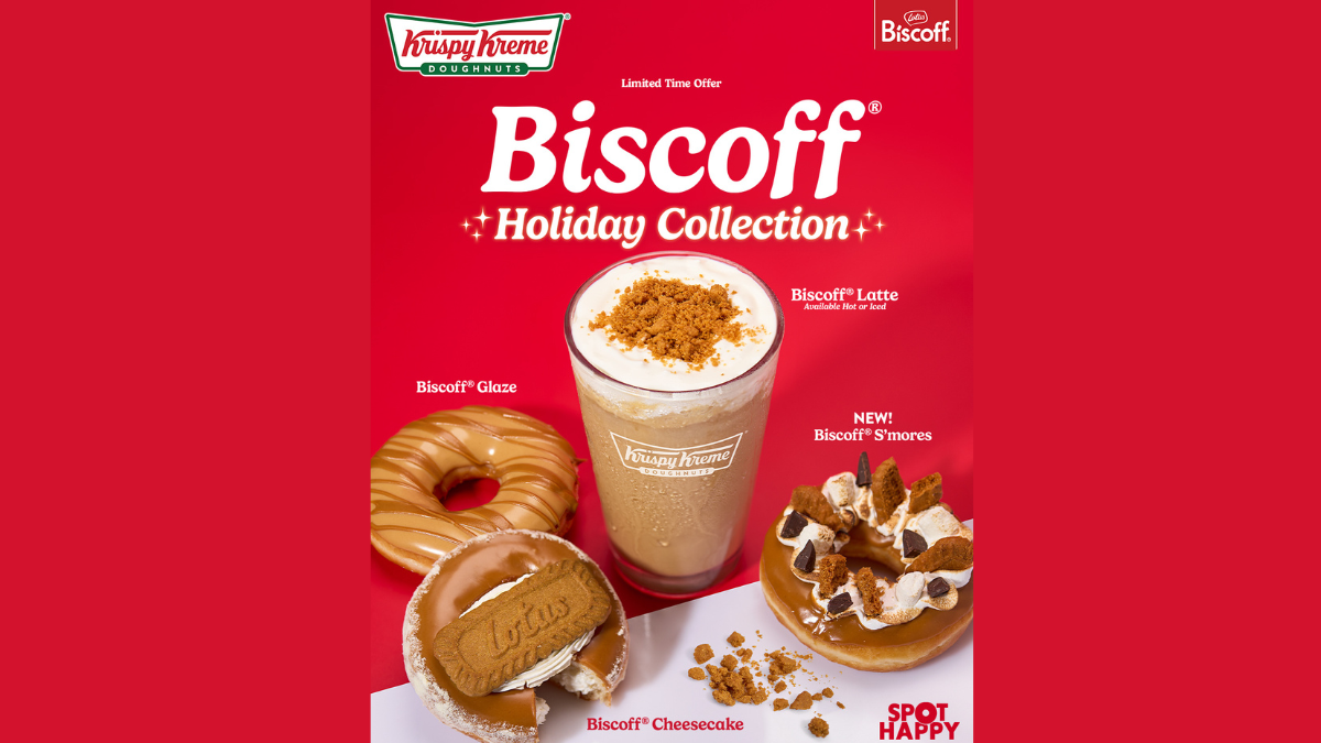 Krispy Kreme Brings Back Its Holiday Biscoff® Collection – Now with a Sweet New Twist