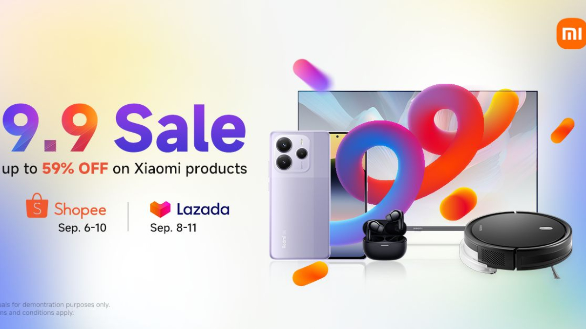 Xiaomi Brings Up to 59% Off in 9.9 Sale on Shopee and Lazada