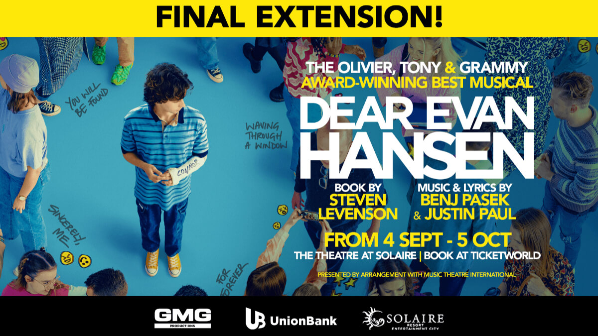 Dear Evan Hansen Extends its Manila Run Until October 5