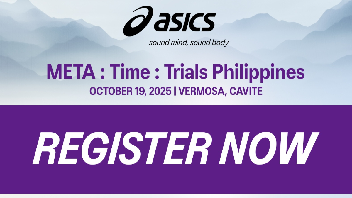 Limited Slots Left for the First ASICS META: Time: Trials Philippines Run This October 19