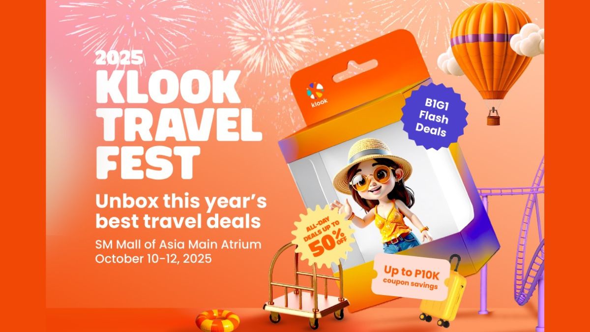 Unbox Amazing Travel Deals at Klook Travel Fest 2025